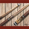 Boriz Billiards Pool Cue Stick Classic Style Brown Serpent Skin JL 639