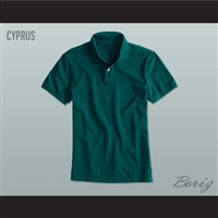 Men's Solid Color Cyprus Polo Shirt