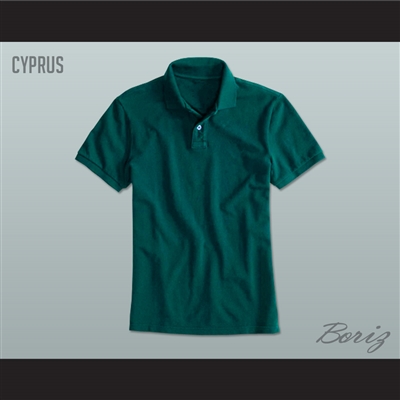 Men's Solid Color Cyprus Polo Shirt