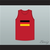 David Hasselhoff 82 German Blitzkrieg Dodgeball Jersey