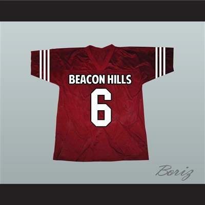 Danny Mahealani 06 Beacon Hills Cyclones Lacrosse Jersey Teen Wolf