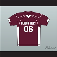 Danny Mahealani 06 Beacon Hills Cyclones Lacrosse Jersey Teen Wolf