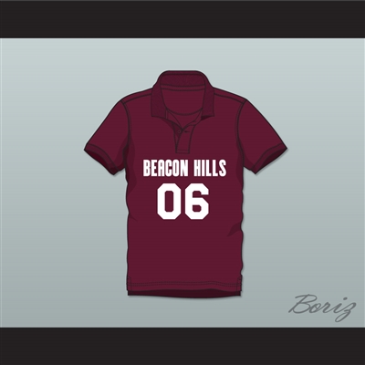 Danny Mahealani 06 Beacon Hills Cyclones Polo Shirt Teen Wolf