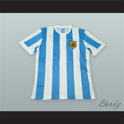 Diego Maradona 10 Argentina Soccer Jersey