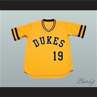 Jason Priestley Brandon Walsh Dukes 19 Baseball Jersey Stitch Sewn New