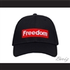 Freedom Black Baseball Hat