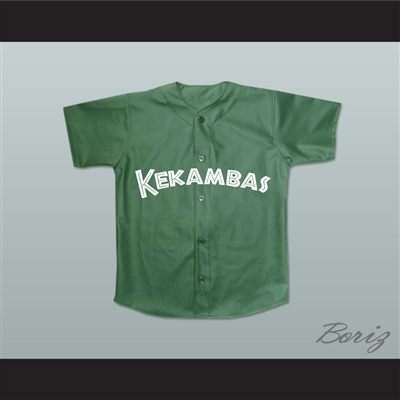 Jarius 'G-Baby' Evans 1 Kekambas Baseball Jersey Hardball Dark Green