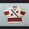 Generals 33 White Tie Down Hockey Jersey