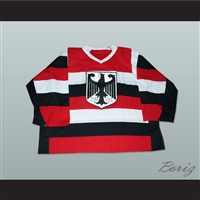 Germany National Team Striped Hockey Jersey Any Player or Number