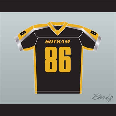 Gotham Rogues Hines Ward 86 Black Football Jersey