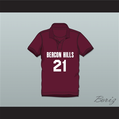 Greenberg 21 Beacon Hills Cyclones Polo Shirt Teen Wolf