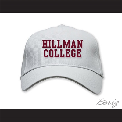 Hillman College White Baseball Hat A Different World