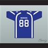 Jason Hardy 88 Liberty Christian School Warriors Blue Football Jersey