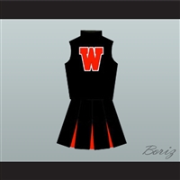 Heathers Heather McNamara (Lisanne Falk) Westerburg High School Cheerleader Uniform Stitch Sewn
