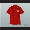 Ricky Bobby Hugalo's Pizza Logo 1 Red Polo Shirt