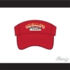 Hugalo's Pizza Logo 1 Red Baseball Visor Hat