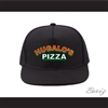 Ricky Bobby Hugalo's Pizza Logo 2 Black Baseball Hat