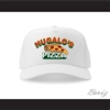 Ricky Bobby Hugalo's Pizza Logo 4 White Baseball Hat