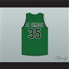 Jabari Walker 35 AZ Compass Prep Dragons Green Basketball Jersey 2