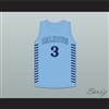 JD Davison 3 Calhoun High School Tigers Light Blue Basketball Jersey 1