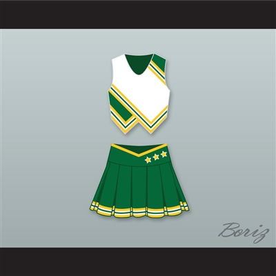 Paris Morgan Jackrabbits High School Cheerleader Uniform Love Don't Cost a Thing