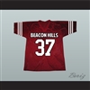 Jackson Whittemore 37 Beacon Hills Cyclones Lacrosse Jersey Teen Wolf