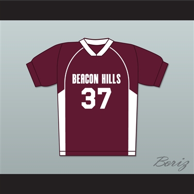 Jackson Whittemore 37 Beacon Hills Cyclones Lacrosse Jersey Teen Wolf