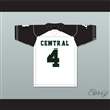 James Cook 4 Miami Central Senior High School Rockets White Football Jersey 1