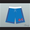 Joe Cooper 44 Milwaukee Beers BASEketball Blue Basketball Shorts