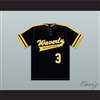 John Smoltz 3 Waverly Senior High School Warriors Black Baseball Jersey 3