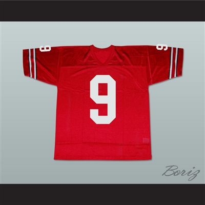 Keanu Reeves Johnny Utah 9 Football Jersey Point Break