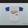 Ken Griffey Jr 24 Archbishop Moeller High School Crusaders Gray Baseball Jersey 4