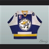 Larry Olimb 16 St Paul Fighting Saints AHA Blue Hockey Jersey