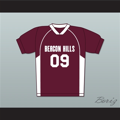 Liam Dunbar 09 Beacon Hills Cyclones Lacrosse Jersey Teen Wolf