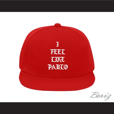 Pablo Escobar I Feel Like Pablo Red Baseball Hat
