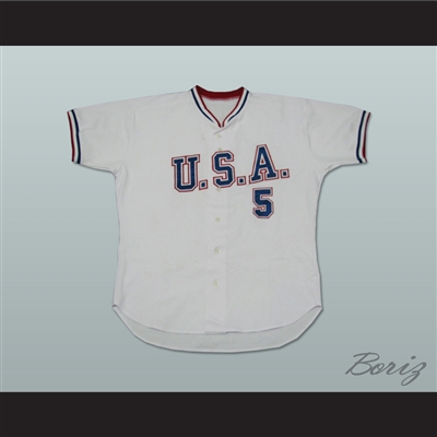 Matt LaPorta 5 USA Team Baseball Jersey