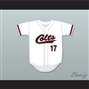 Max Scherzer 17 Parkway Central High School Colts White Baseball Jersey 1