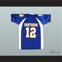 J.D. McCoy 12 Dillon Panthers Football Jersey Friday Night Lights