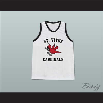 Mark Wahlberg Mickey St Vitus Cardinals White Basketball Jersey The Basketball Diaries