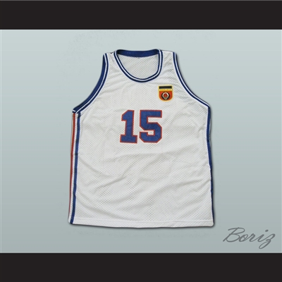 Mirza Delibasic Yugoslavia Basketball Jersey European