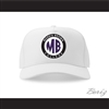 Morris Brown College White Baseball Hat