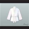 Muhammad Ali White Satin Half Boxing Robe