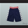 Navy Blue with Stars Basketball Shorts