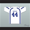 Connor Payton 44 Liberty Christian School Warriors White Football Jersey