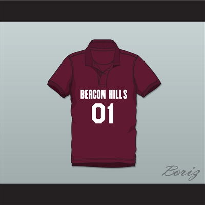 Peter Hale 01 Beacon Hills Cyclones Polo Shirt Teen Wolf