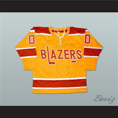 Bernie Parent Philadelphia Blazers Hockey Jersey Stitch Sewn New