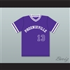 Mike Piazza 13 Phoenixville Area High School Phantoms Purple Baseball Jersey 1