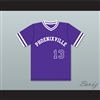 Mike Piazza 13 Phoenixville Area High School Phantoms Purple Baseball Jersey 2