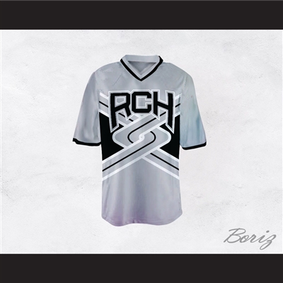 Rancho Carne High School Toros Male Cheerleader Gray Uniform