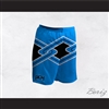 Rancho Carne High School Toros Male Cheerleader Light Blue Uniform Shorts